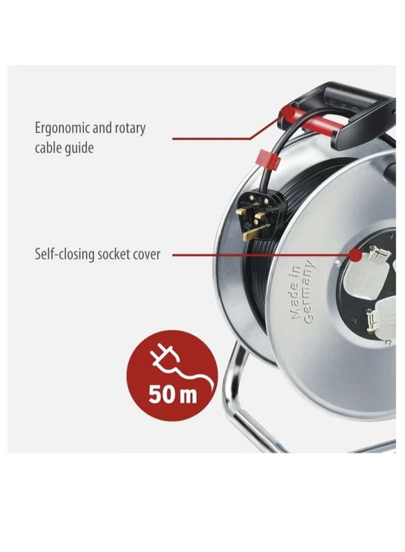 50m 3-way Steel Cable Reel - Image 3