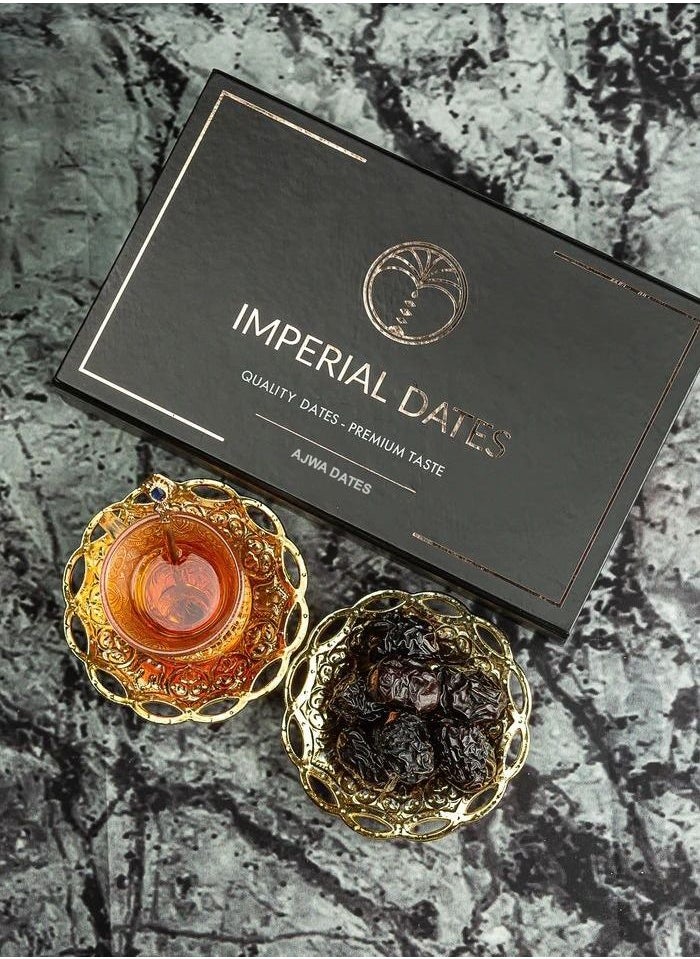 Imperial Dates - Organic Ajwa  Dates By Imperial Dates 500g - Image 1
