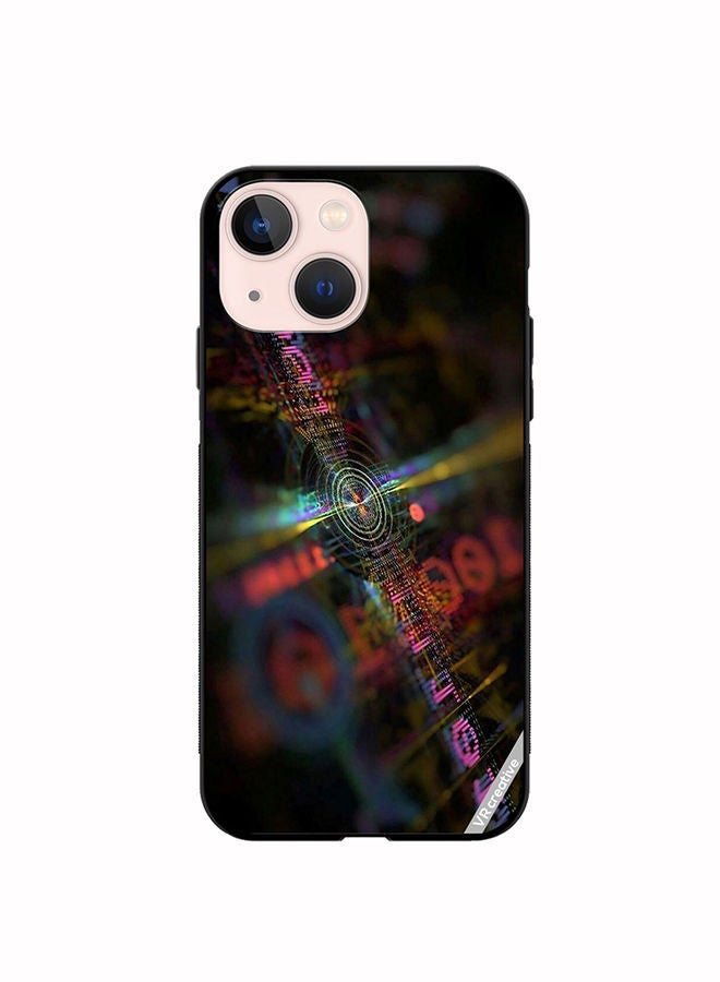 VR CREATIVE Protective Case Cover For Apple iPhone 13 mini Dash Baord Multicolor Design - Image 1