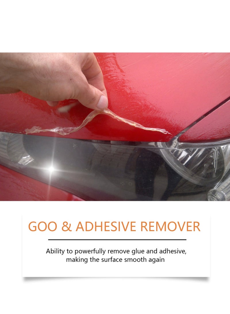 Glue Remover Spray, 120ml Adhesive Remover for Cars, Glue Removal Liquid Tape Remover Sticker Lifter, Adhesive Safe Remover Multifunctional Glue Remover for Car Interiors Removes Residue Labels Decals  - Image 4