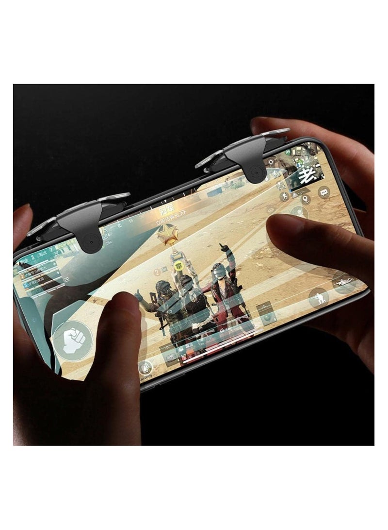 Mobile Game Controller with Shooting Buttons and Sensitive Stick PUBG Mobile Game Triggers for iOS, Android, Mac All Device Sizes