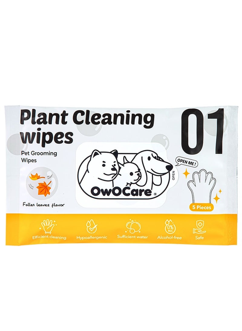 owocare - Pet Wipes Glove Fallen leaves Scent 5pics - Image 1