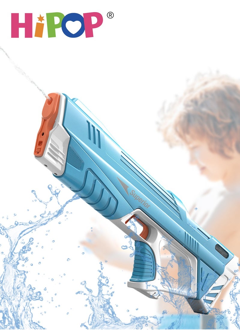 HIPOP Water Gun Toy for Kids,Realistic Water Blasters Model That Absorbs Water Automatically,Water Battle Game Toy Gun  - Image 1