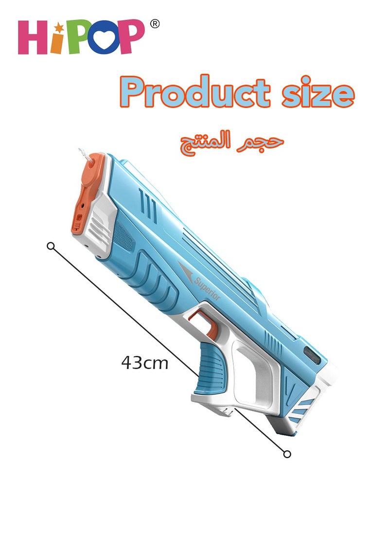 HIPOP Water Gun Toy for Kids,Realistic Water Blasters Model That Absorbs Water Automatically,Water Battle Game Toy Gun  - Image 5