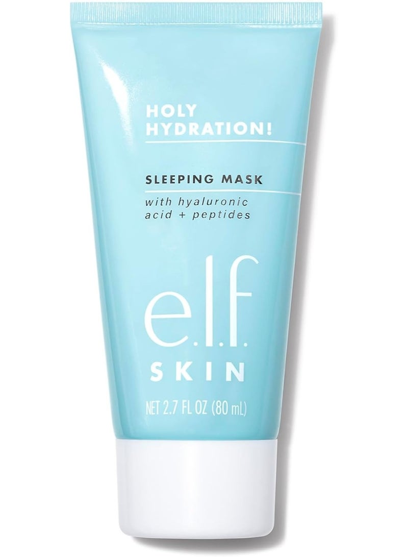 إلف قناع النوم Holy Hydration، قناع وجه مزدوج الاستخدام فائق الترطيب 80 مل (2.7 أونصة سائلة) - Image 1
