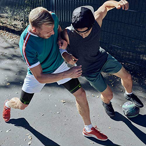 Bauerfeind Sports Compression Upper Leg Sleeves (1 Pair) - Thigh & HamstringCompression for Improved Blood Circulation & Recovery - Thigh Wrap for Quad Support (Black, Large/Long) - Image 4