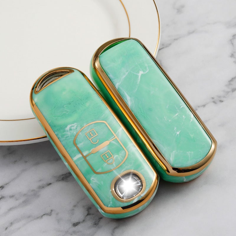 Suitable For Mazda Atz Car Key Case Cx-5/Cx-8/Cx-4 Shell Buckle All-Inclusive High-End Personalized Men And Women - Image 1