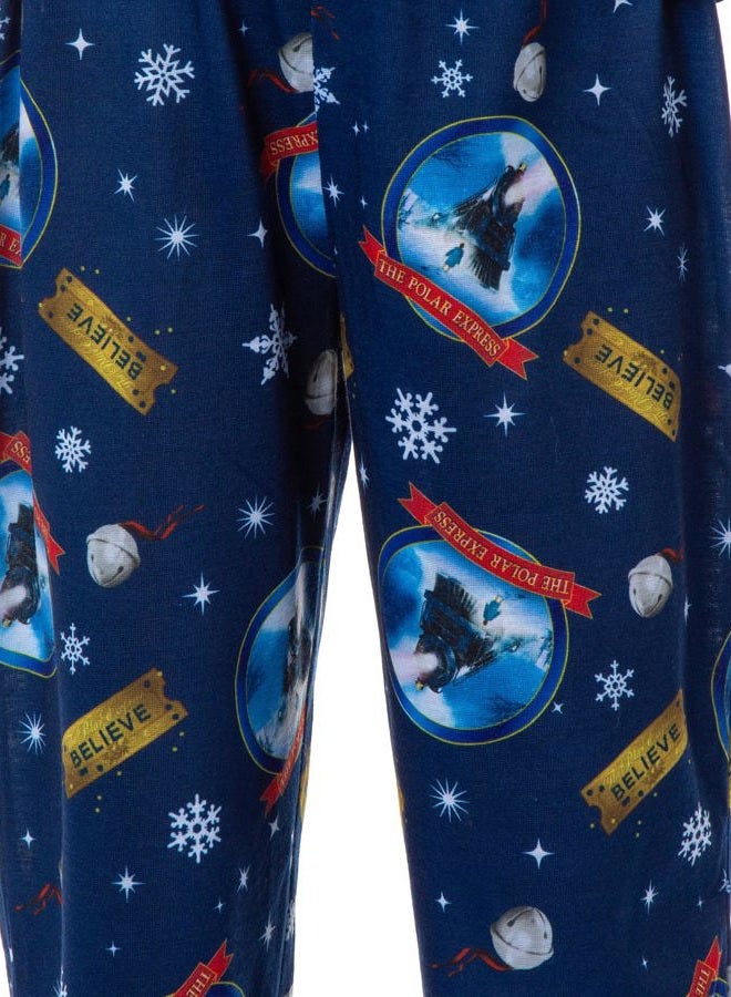INTIMO The Polar Express Girls' Train Movie Film Sleep Jogger Pajama Set (7/8) - Image 4