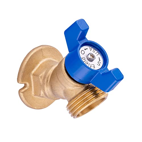 EFIELD Valve 1/4-Turn Sillcock Hose Bibb with Flange 1/2 Inch Female Threaded Inlet x 3/4 Inch. MHT Outlet,(SILLCOCK007) - Image 4