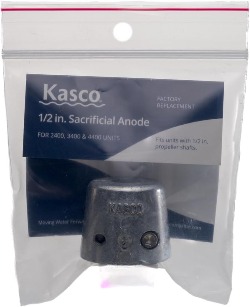 Kasco Replacement Sacrificial Anode for 1/2HP - 1HP Fountains, Surface Aerators, Circulators, and De-Icers - Unit NOT Included - Image 1