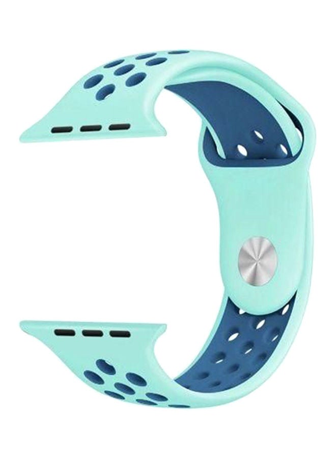 NIBEMINENT Replacement Sport Wrist Band For Apple Watch Series 3/2/1 42millimeter Multicolour - Image 1