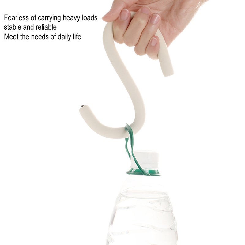 Multifunctional Bendable Hanging Hook Home Office Kitchen Bedroom Closet Flexible Hanger Portable S-shaped U-shaped Hook - Image 5