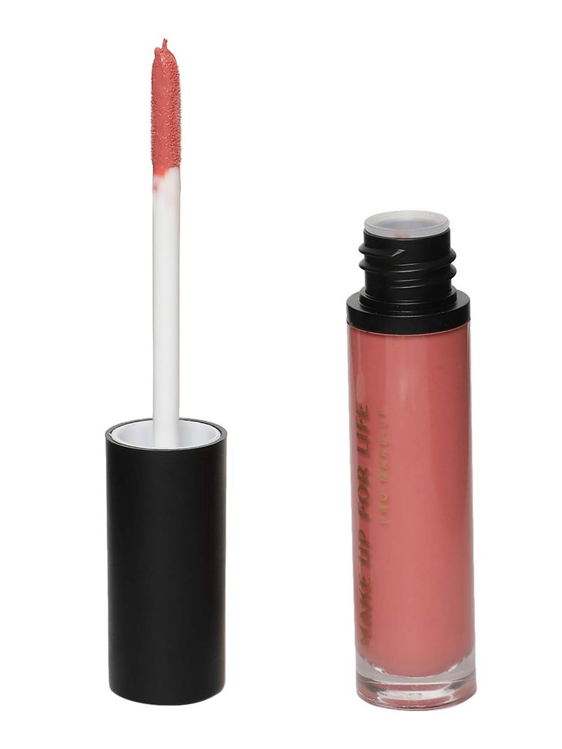 MAKE UP FOR LIFE 12 Hr Liquid Lip Gloss123 Baby Pink 5 g - Image 1