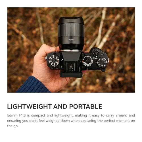 TTartisan AF 56mm F1.8 APS-C Autofocus Lens for Sony E Mount Camera A5000 A5100 A6000 A6100 A6300 A6400 A6500 A6600 NEX-3 NEX-3N, Large Aperture, Support Type-c Upgrade, Eye Auto Focus, ED Element - Image 5
