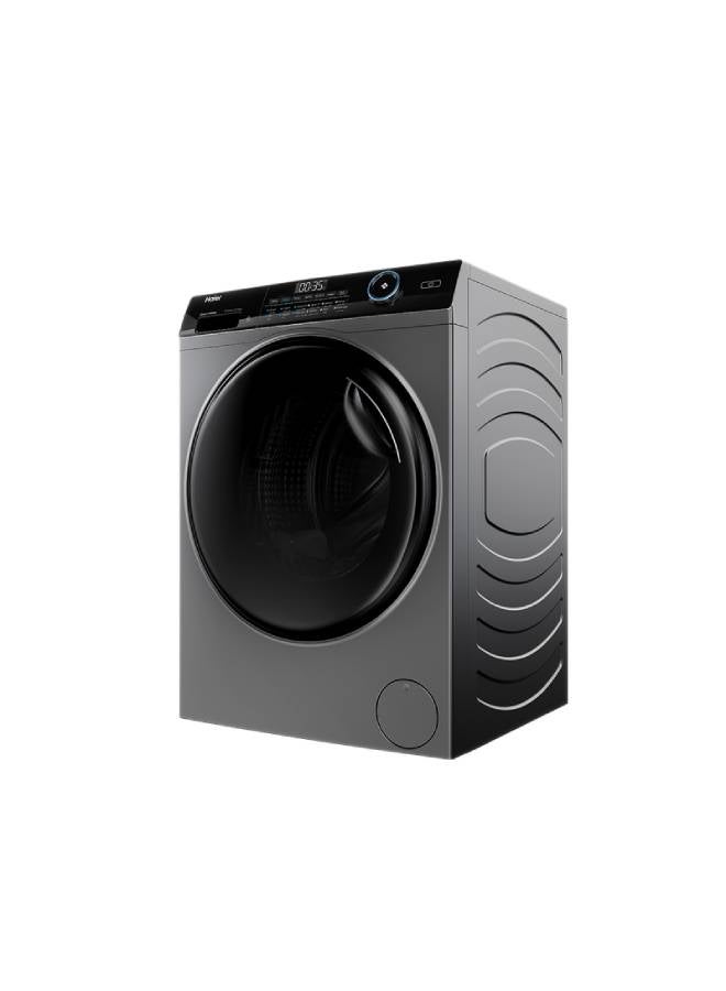 هاير غسالة ملابس هاير تحميل أمامي انفرتر، 8 كجم، فضي - HW80-B14959S6TU1 - Image 2