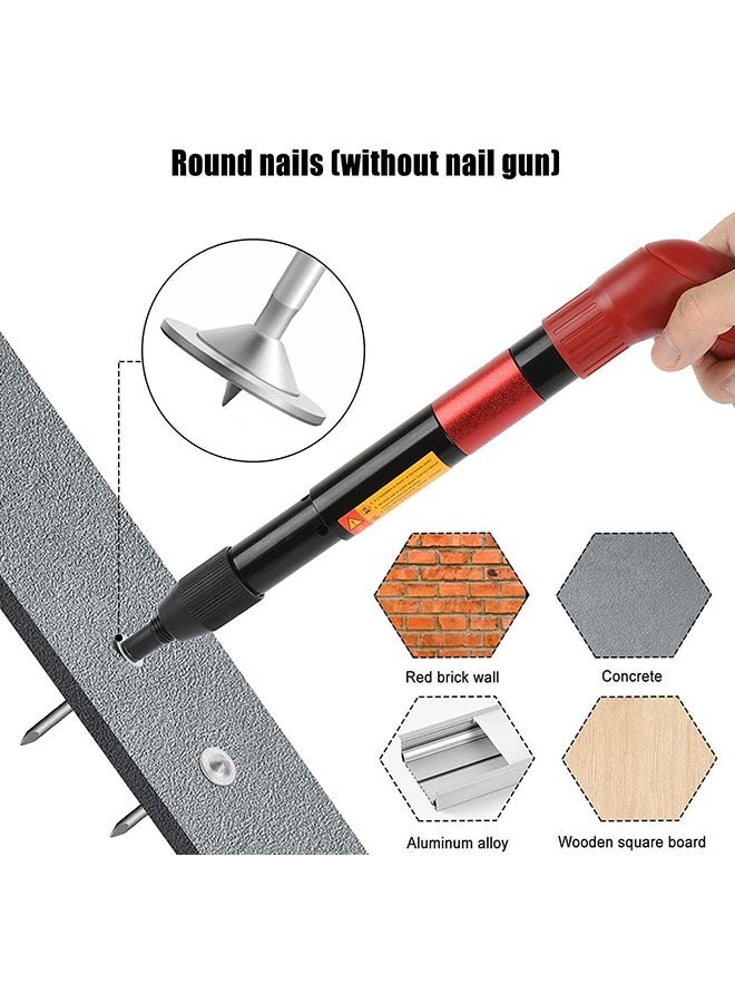 YelaJoy 200 PCS Round Nails for Manual Steel Nail Gun, 7.3 mm Diameter Bolts,Nail Gun Accessories, for Wall Fastening, Concrete Ceiling Repair Tools - Image 4