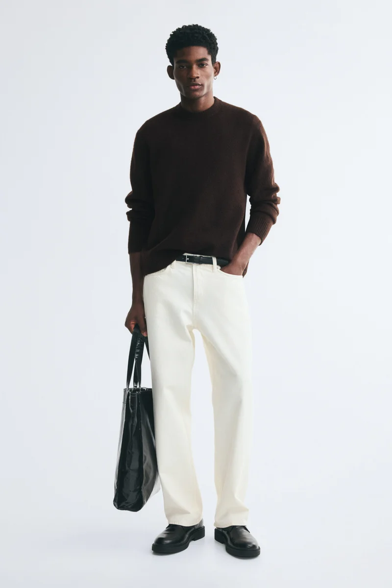 H&M Regular Fit Brushed jumper
