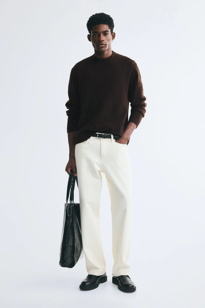 H&M Regular Fit Brushed jumper