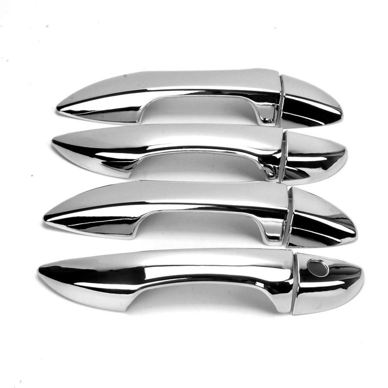 Dreamseek 8Pcs 4 Door Handle Cover Compatible with Toyota Corolla Sedan 2014 2015 2016 2017 2018 2019 Exterior ABS Molding Protector Trim Chrome Plated