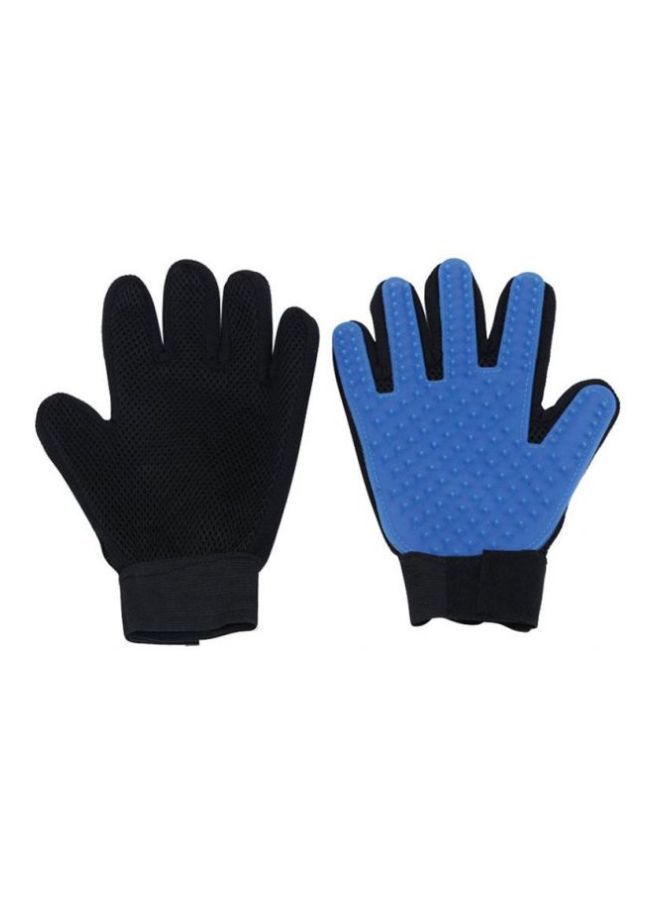 NIBEMINENT Pet Hair Remover Glove Blue/Black - Image 4