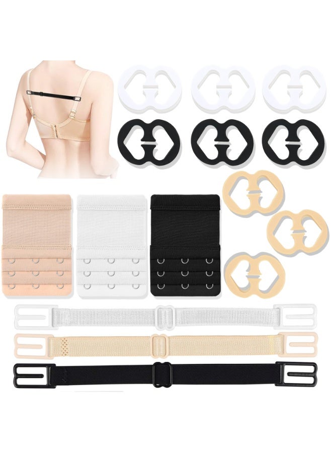 SUNSAR 15 Pieces Bra Strap Clips Racer Back, Bra Clips to Hide Straps for Women - Image 1
