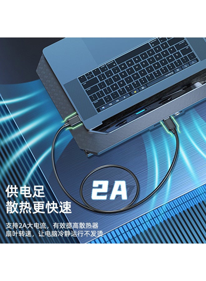 Dual-head Usb 3.0 Data Cable Male-to-male Power Cable For Flashing Boxes, Set-top Boxes, Heatsink Power Cable, Mobile Hard Drive - Image 3