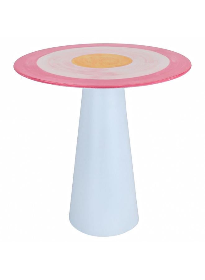 السيف  طاولة تقديم حديدية بقاعدة 40×40×47 سم متعددة الألوان - Image 1