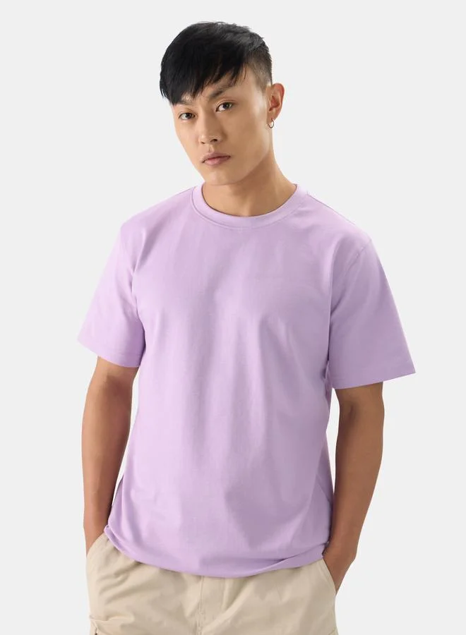 ذا سوليد ستور تيشيرت كاجوال سادة