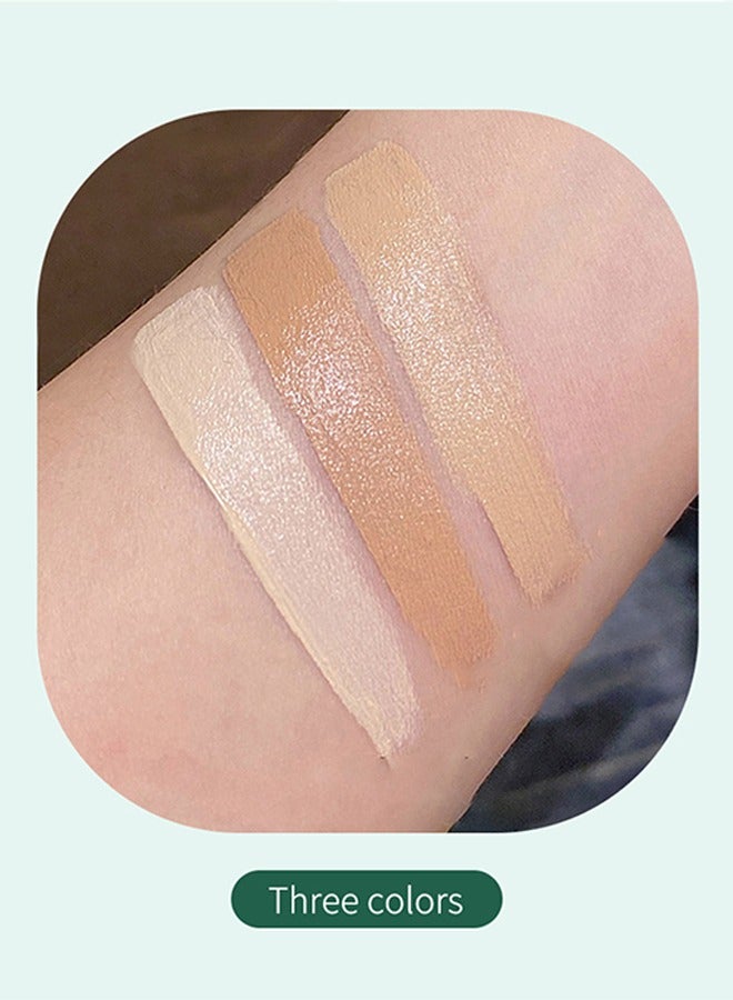 OCHEAL Aritistic Tri-Color Concealer, Tri Color Concealer for Dark Spots Acne Marks Dark Circles Dullness Cover Dark Blemishes Toning and Shadin Hydrating Moist and Moisturizing 3 in 1 Color Concealer - Image 2