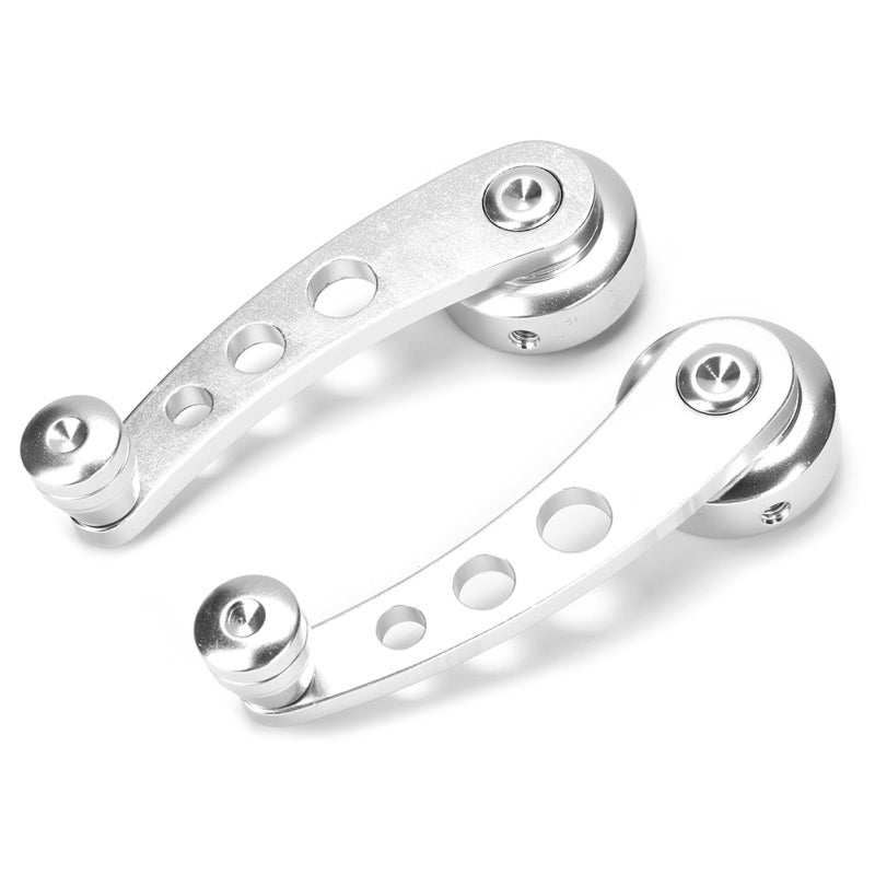 Monza Window Crank Handle CNC Aluminum Alloy Universal Window Winder Crank - Sturdy Durable 3/8 Inch Round Square Adapters for Most Vehicles - Image 2