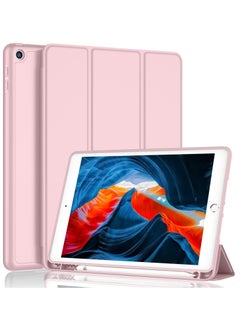 MIGOFAST iPad 9th Generation Case 2021 iPad 8th Generation Case 2020 10.2 Inch with Pencil Holder iPad 7th Gen 2019 Case with Soft Baby Skin Silicone Back Auto Wake Sleep Cover  - Image 1