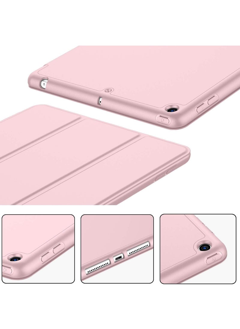 MIGOFAST - iPad 9th Generation Case 2021 iPad 8th Generation Case 2020 10.2 Inch with Pencil Holder iPad 7th Gen 2019 Case with Soft Baby Skin Silicone Back Auto Wake Sleep Cover - Image 1