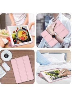 MIGOFAST iPad 9th Generation Case 2021 iPad 8th Generation Case 2020 10.2 Inch with Pencil Holder iPad 7th Gen 2019 Case with Soft Baby Skin Silicone Back Auto Wake Sleep Cover  - Image 4