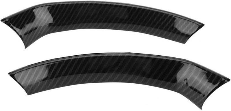 QASULER Carbon Fiber Steering Wheel Trim Cover - Image 3