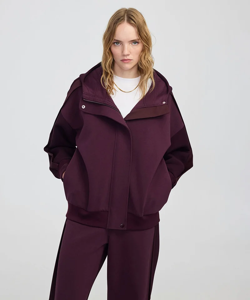 ابيكول Color-Block Mixed Sweatshirt