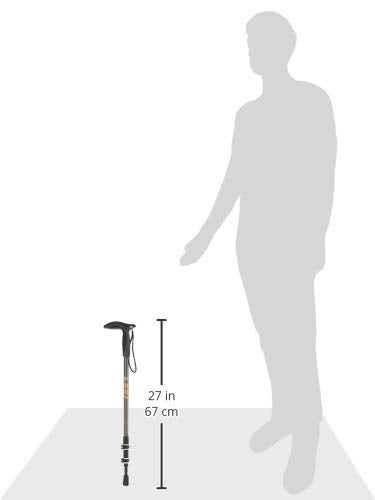 LEKI Wanderfreund Makalu, Unisex, Adult Hiking Pole, Bronze-White, One Size - Image 3