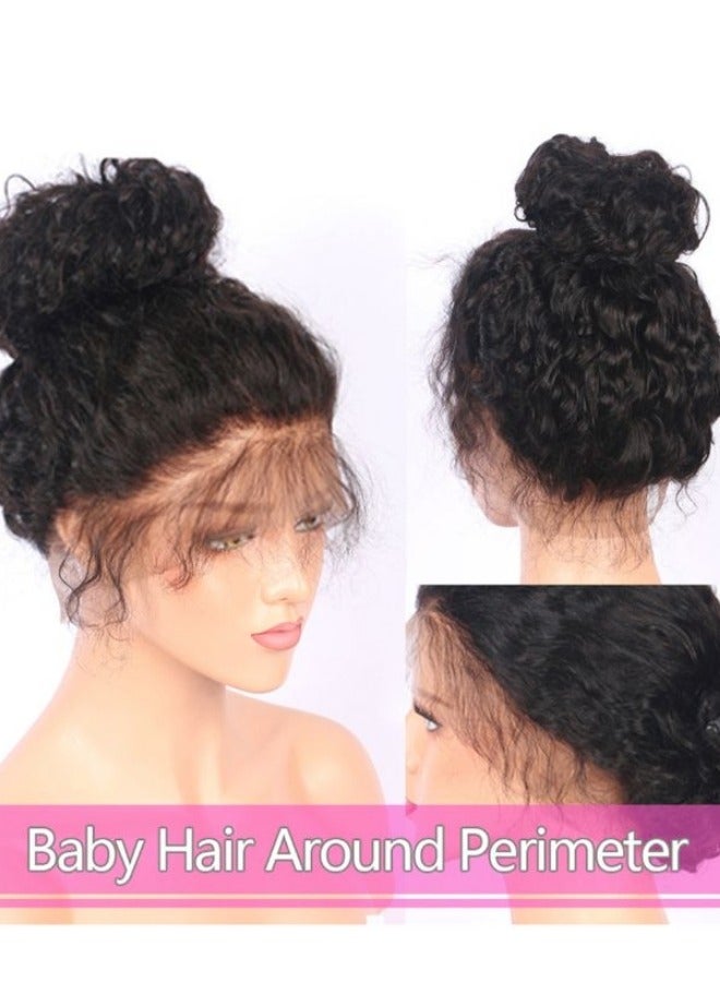 باروكة شعر مجعدة كاملة بدون غراء - Image 5