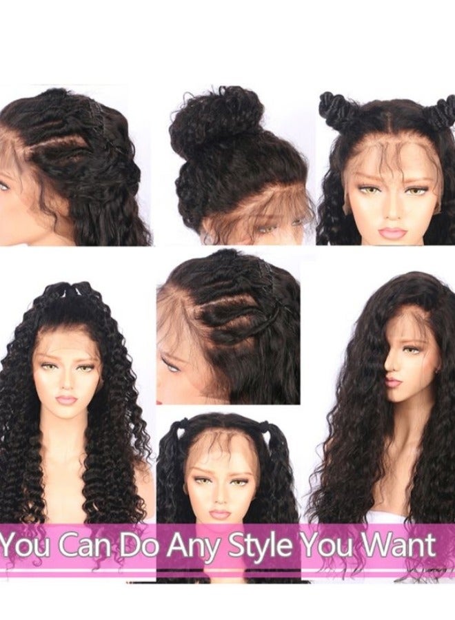 باروكة شعر مجعدة كاملة بدون غراء - Image 2