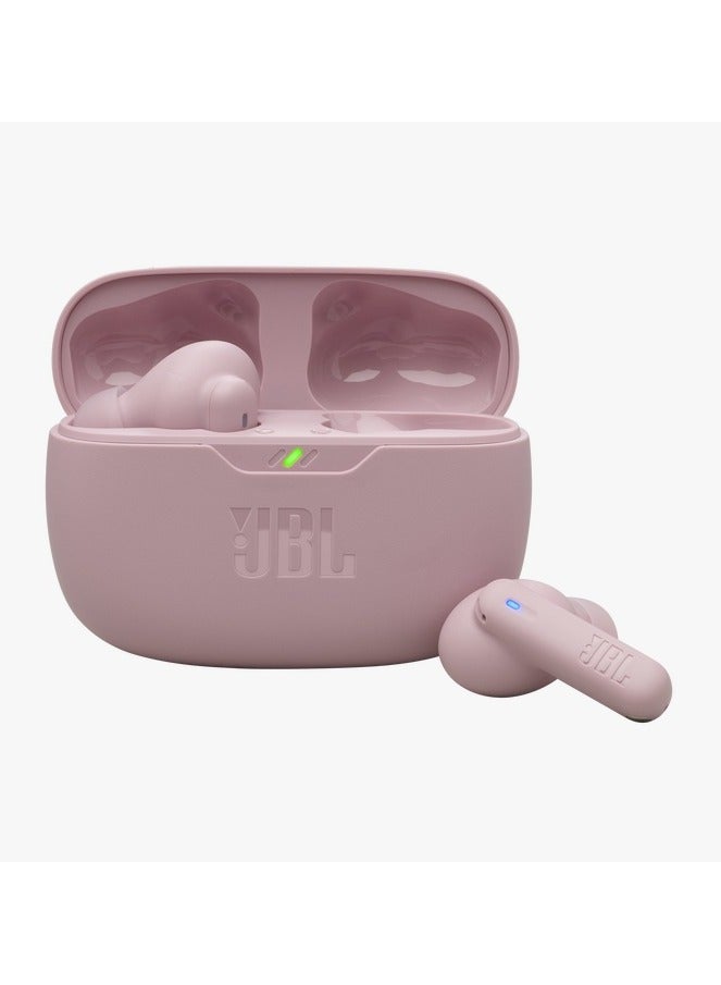 JBL Wave Beam 2 True Wireless Noise Cancelling Earbuds Pink - Image 1