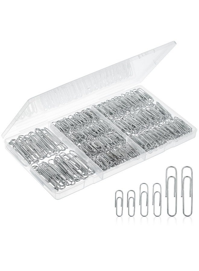 Mr. Pen - Paper Clips, 450 Pack, Silver, Paper Clips Assorted Sizes, Paperclips, Paper Clip, Large Paper Clips, Clips For Paperwork, Small Paper Clips, Big Paper Clips, Paper Clip Assortment, Clip - Image 1