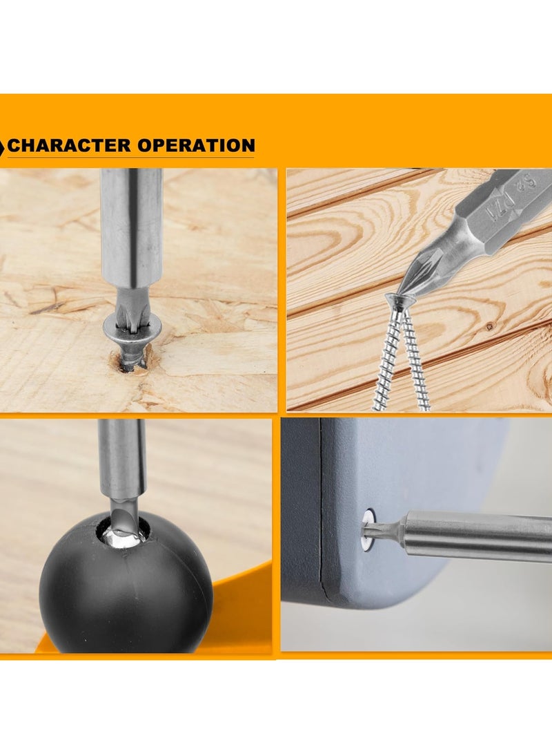 Ingco MALFAH ENTERPRISES 12 Pcs Flexible Shaft Screwdriver Set - AKSDFL1208 - Image 3