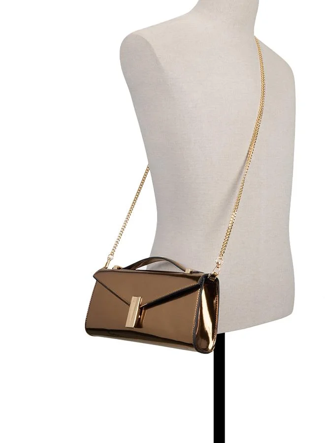Aldo  Alexzandrax Ladies Brown Clutch for Women | Best Price UAE