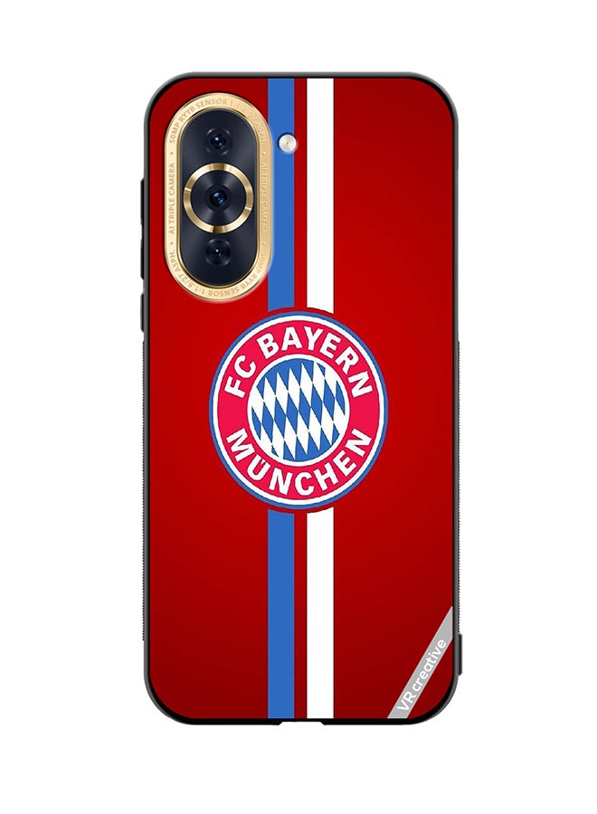 VR CREATIVE Protective Case Cover For Huawei Nova 10 Fc Bayern Munchen Logo Red Design Multicolour - Image 1