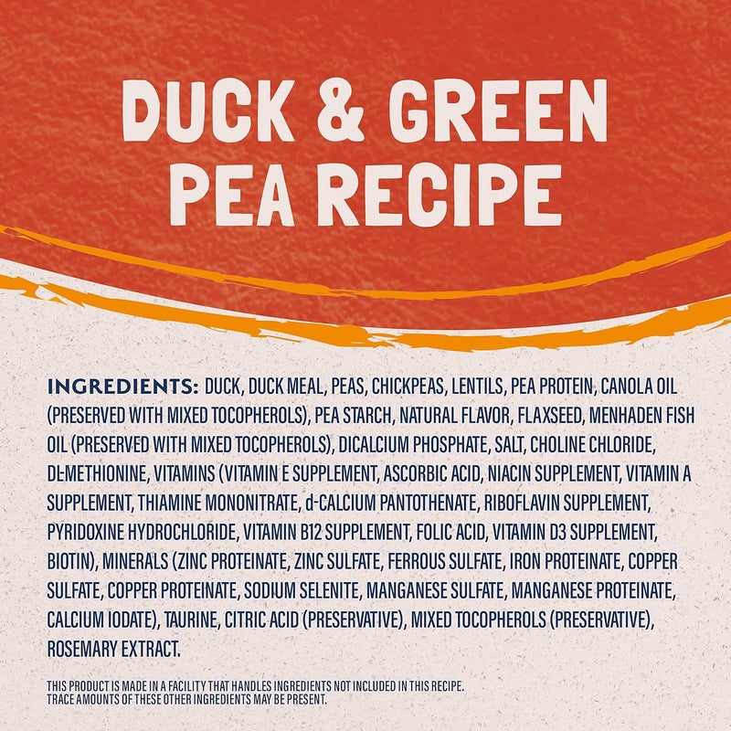 Natural Balance L.I.D. Limited Ingredient Diets Dry Cat Food - Duck & Green Pea Recipe for Cats - Image 3