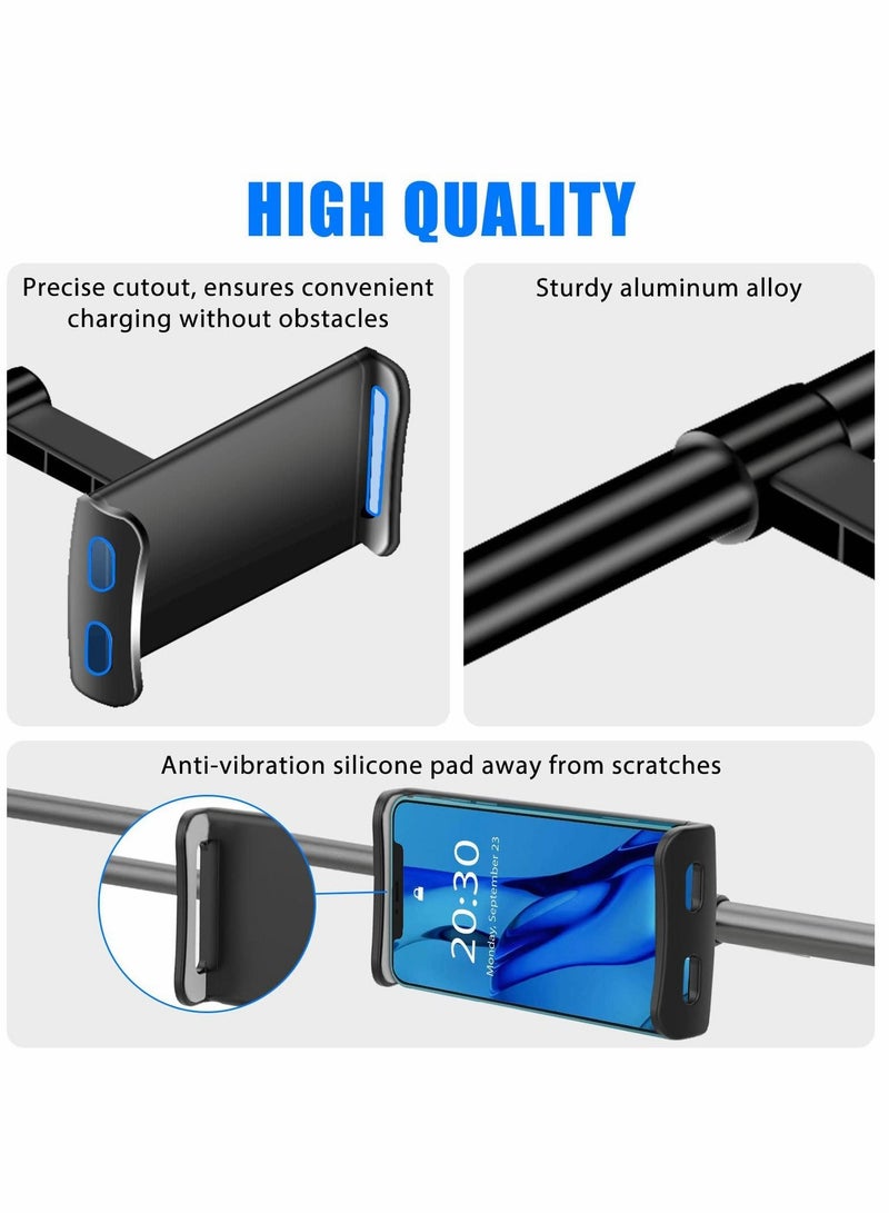 SYOSI Car Headrest Tablet Stand, Adjustable Headrest Tablet Mount Holder for Car Backseat, Compatible with iPad Pro Air Mini for iPhone 13 for Samsung Galaxy for Tabs Switch 4.7-12.9 in CellPhones - Image 3