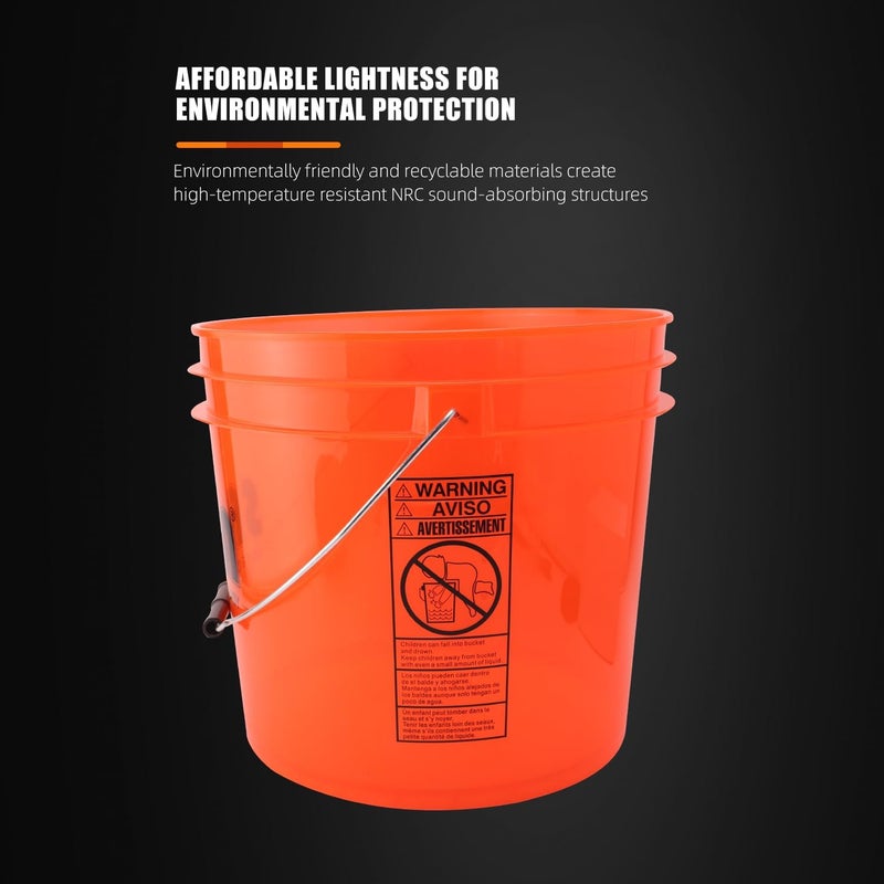 SPTA 29Pcs Car Wash Bucket Set - 15L Scratch Free Detailing Kit with Wash Mitt, Sponges, and Brushes - Image 4