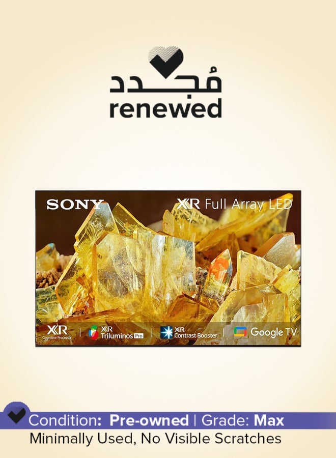 Renewed - 75 Inch 4K Ultra HD Android Smart 120Hz TV 75X95J Black