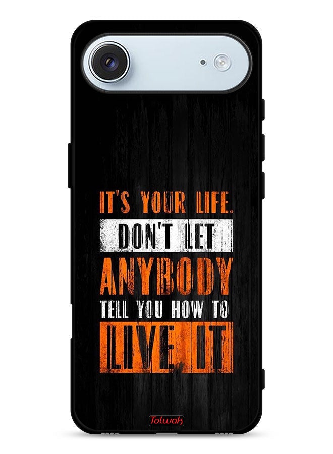 Tolwak Apple iPhone Air Protective Case Cover Its Your Life - Image 1