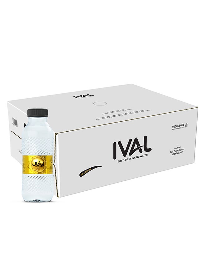 IVAL Bottled Drinking Water 200 ml x 48 - Image 1