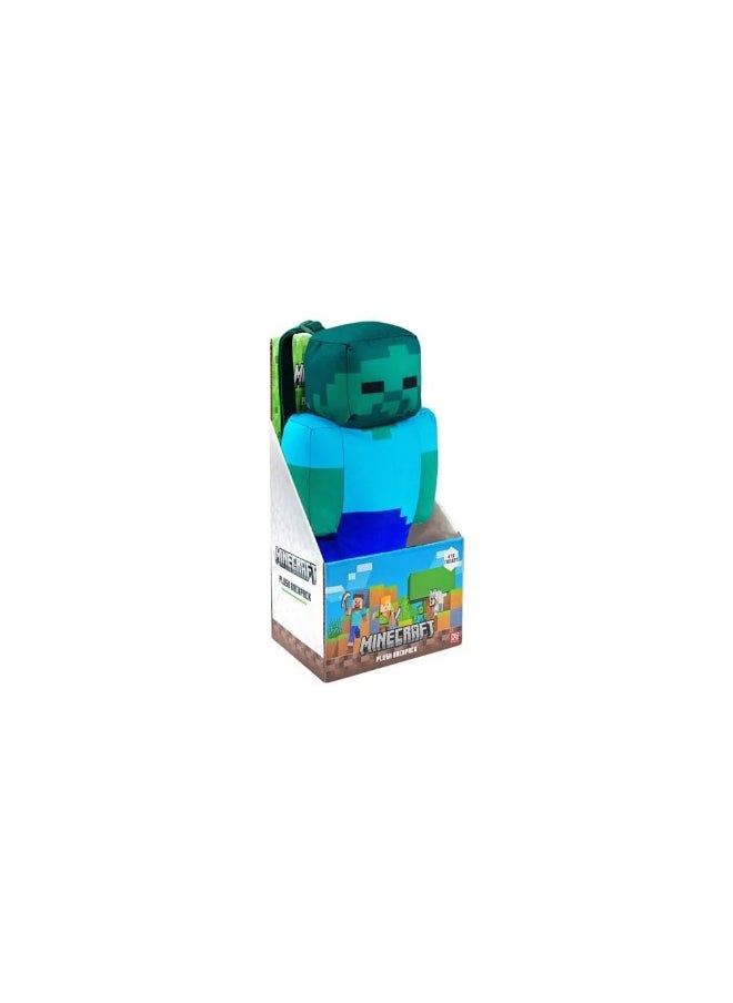 MINECRAFT Minecraft Plush Backpack (30 cm, Assorted)  - Image 2